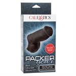 Чернокожий фаллоимитатор для ношения Packer Gear Ultra-Soft Silicone STP Packer - фото 167279
