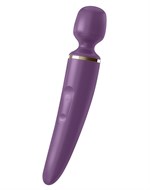 Фиолетовый вибратор Satisfyer Wand-er Woman - фото 1411921