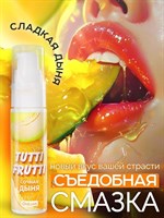 Гель-смазка Tutti-frutti со вкусом сочной дыни - 30 гр. 170141