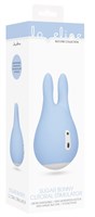 Голубой клиторальный стимулятор Sugar Bunny - 9,5 см. - фото 168831