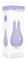 Фиолетовый клиторальный стимулятор Sugar Bunny - 9,5 см. - фото 168834