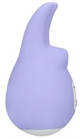 Фиолетовый клиторальный стимулятор Love Bunny - 9,4 см. - фото 168839