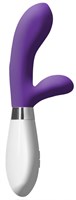 Фиолетовый вибратор-кролик Achilles - 20,5 см. - фото 168849
