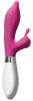 Розовый вибратор-кролик Adonis - 21,5 см. - фото 168853