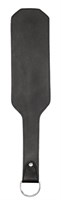Черная шлепалка Leather Vampire Paddle - 41 см. - фото 168977