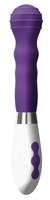 Фиолетовый вибромассажер Alida - 21 см. - фото 172867