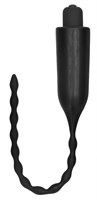 Черный стимулятор уретры с вибрацией и электростимуляцией Urethral Sounding Plug - фото 171985