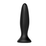 Черная анальная вибропробка Mr Play - 12,8 см. - фото 171212