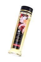 Массажное масло с ароматом клубники и шампанского Romance - 240 мл.  - фото 1365891