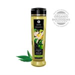 Массажное масло Organica с ароматом зеленого чая - 240 мл.  - фото 1365911