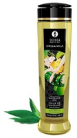 Массажное масло Organica с ароматом зеленого чая - 240 мл.  - фото 187213