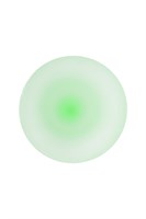 Зеленая, светящаяся в темноте анальная втулка Mortimer Glow - 12,5 см. - фото 1409117