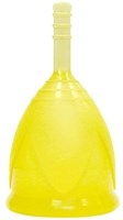 Желтая менструальная чаша размера L - фото 268319
