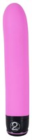 Розовый изогнутый вибратор Mr. Nice Guy - 23 см. - фото 172682