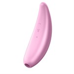 Розовый вакуум-волновой стимулятор Satisfyer Curvy 3+ - фото 1409483