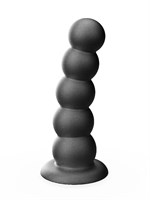 Черная насадка-плаг на харнесс PLATINUM 9 - 24 см. 178881