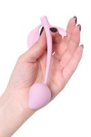 Розовый вагинальный шарик BERRY - фото 308288