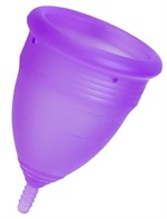 Фиолетовая менструальная чаша Lila S - фото 266712