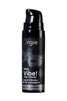 Гель для массажа ORGIE Sexy Vibe High Voltage с эффектом вибрации - 15 мл. - фото 1409686