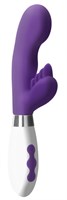 Фиолетовый вибратор-кролик Ares - 21,5 см. - фото 174068