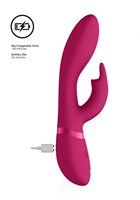 Розовый вибромассажер-кролик Zosia - 21,3 см. - фото 1366413