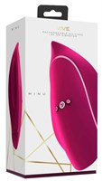 Розовый клиторальный стимулятор Minu - фото 174118