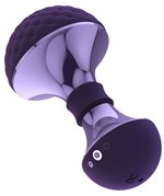 Фиолетовый универсальный вибромассажер Enoki - фото 174120