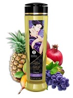 Массажное масло Libido Exotic Fruits с ароматом экзотических фруктов - 240 мл. - фото 372336