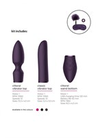 Фиолетовый эротический набор Pleasure Kit №4 - фото 1409774