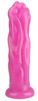 Розовая фантазийная анальная втулка-лапа - 25,5 см. - фото 175323