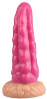 Розовая анальная втулка с венками - 18 см. - фото 175384