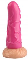Розовая анальная втулка с венками - 18 см. - фото 175381