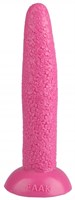 Розовый гладкий анальный стимулятор - 23 см. - фото 175385