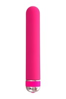 Розовый нереалистичный вибратор Mastick - 18 см. - фото 175913