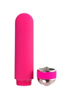 Розовый нереалистичный мини-вибратор Mastick Mini - 13 см. - фото 175929