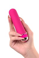 Розовый нереалистичный мини-вибратор Mastick Mini - 13 см. - фото 1366547