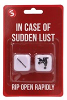 Игральные кубики In Case Of Sudden Lust Sex Dice - фото 176552