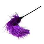 Тиклер с фиолетовыми перышками Feather Tickler - 54 см. - фото 175517