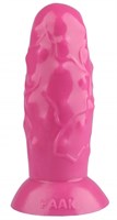 Розовый анальный стимулятор-пробка - 17,5 см. - фото 175761