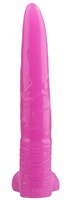 Розовый фаллоимитатор северного оленя - 25 см. - фото 176345