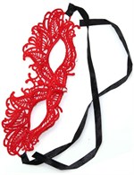Кружевная красная маска  Верона  - фото 176911