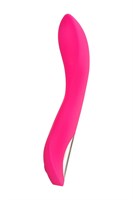 Розовый нереалистичный вибратор JOS Twig - 20,5 см. - фото 1366569