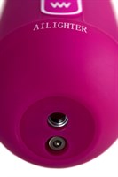 Розовый нереалистичный вибратор Ailighter Smart Telescopic Lover - 27,1 см. - фото 176098