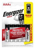Батарейки Energizer MAX E92/AAA1.5V - 6 шт. - фото 175672