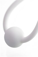 Белый вагинальный шарик LILY - фото 176167