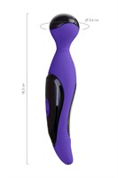 Фиолетовый вибростимулятор COSMY - 18,3 см. - фото 1306133