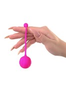 Розовый вагинальный шарик BLUSH - фото 176212