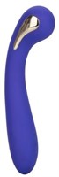 Фиолетовый вибромассажер с электростимуляцией Intimate Estim Petite G Wand - 19 см. - фото 1307633