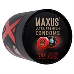 Ультратонкие презервативы в кейсе MAXUS So Much Sex - 100 шт. 182676 - фото 72196