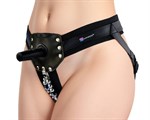 Пояс-трусики с 2 насадками Glamour 182723